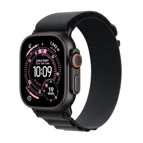 Qual o Melhor iPhone de 2025? Melhores Ranking 14 Apple Watch Ultra 3 GPS + Cellular, Caixa em titânio preto de 49 mm com Loop Alpine preta ‑ G