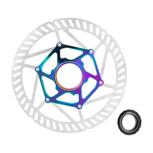 MotiveTech Bike Centerlock Disc Brake Rotor, Replacement Part Accessory, Sturdy Easily Install 160mm Lock Bicycle Brake Rotor