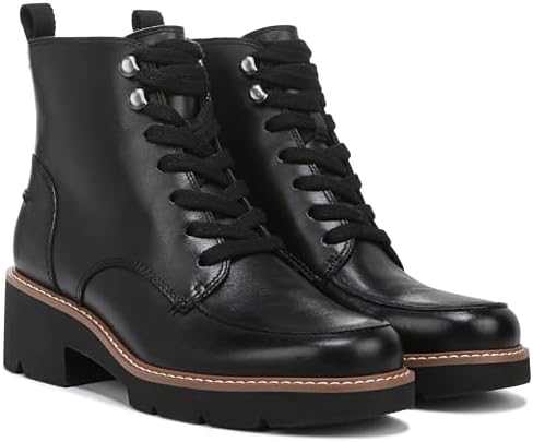 Naturalizer Womens Dara Ankle Boot Black Leather 7 M | Image 2