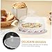 BIUDECO Dessert Protective Cover Glass Cake Elegant Design Suitable for All Occasions