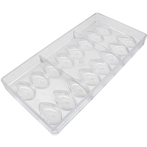 Moule à chocolat en forme d'olive polycarbonate Candy Mold 3D pour confiserie - 3