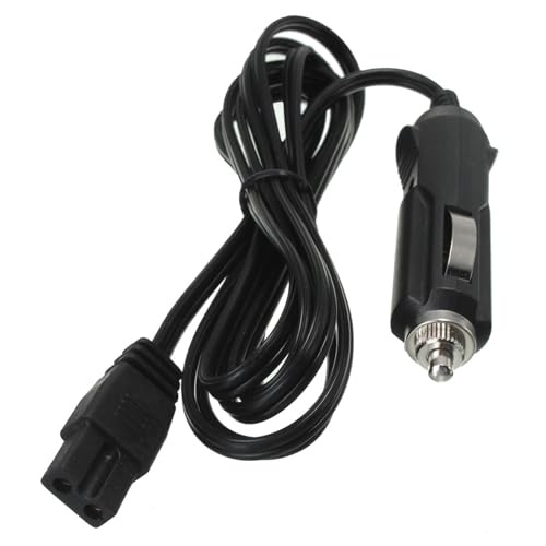 Wuyangcun Car Cooler Power Cable 2m/78.74in - 12V DC Plug for Electric Coolers, Mini Fridges, and Cooler Boxes