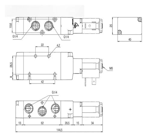 Électrovanne A1NE250 24V pour régulation de débit de fluide industrielle - 3
