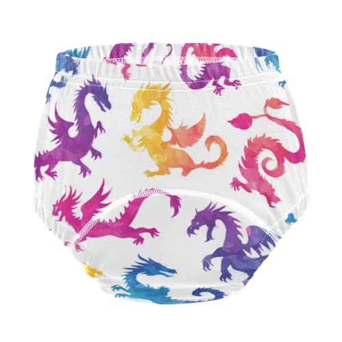 Image of Toddler Potty Training Underwear Cotton Absorbent Soft Baby Girl Boy Potty Training Pant 2t-5t