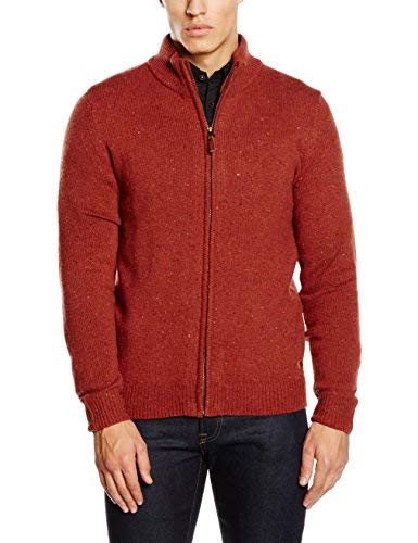 Camel active Strickjacke 1/1 Cardigan, Red (Rost