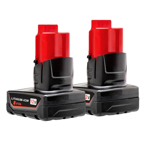 Akkopower Battery Replacement for 12v 8.0 ah Lithium Compatible with Milwaukee 12 Volt Cordless...