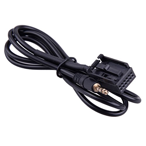 beler 3.5mm 6000 CD AUX in Input Adapter Cables Fit for Ford Focus MK2 C-MAX S-MAX