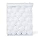 STARBOLO 100 Ball Pit Balls for Toddlers - BPA Free 2.16in Plastic Pit Balls White Ball Pit Balls Ocean Balls Ideal Gift for Toddlers Babies Play Tent Ball Pit Toys (White).