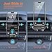 ISKOVI Gravity Car Phone Holder Mount for iPhone Android and All Smartphones with Air Vent Clip Auto Lock 2024 Upgrade Hands Free Automobile Cell Phone Holder Thick Cases Friendly Black