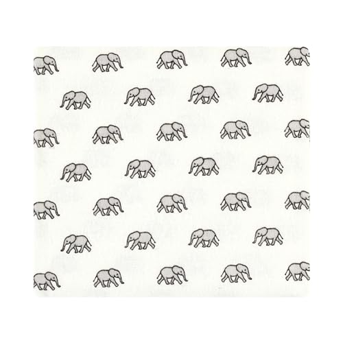 Image of Hudson Baby Unisex Baby Cotton Flannel Receiving Blankets Bundle, Going On Safari, One Size (Pack of 2)