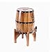 Produktbild WEIFAN-1 5L Holzbiere Barrel Fassbier Dekanter Interne Edelstahl Whisky Barrels Dispenser für Lagerung Wein/Bier/Whisky Brown
