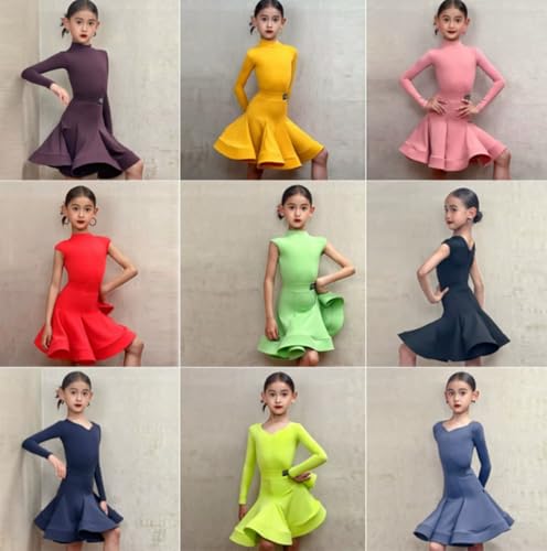 Costumes de compétition de salon enfants pour spectacles de danse - 7