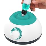 LAB FISH VM200S Mini Vortexmischer Farbmixer Modellbau: Rüttler für Lack, Nagellack, Wimpernkleber & Labor Reagenzgläser (bis 50 ml), Druck-Start/Stop