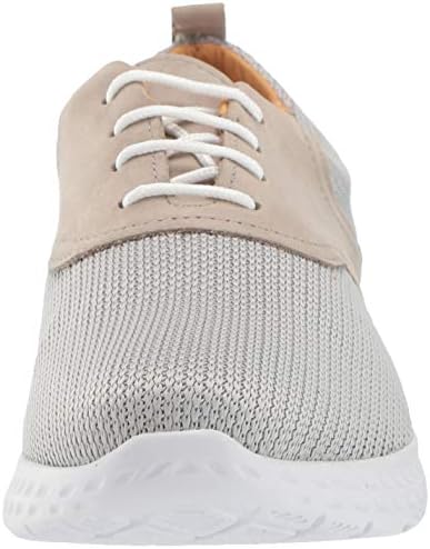 Driver Club USA Womens Leather Greenville Extralight Sneaker Loafer, Grey Nubuck/Fabric, 11 | Image 1