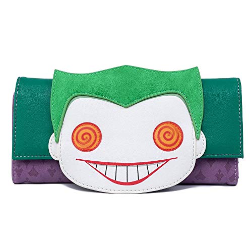Image of Loungefly - Portefeuille DC Comics - Harley & Joker Pop Design - 0671803331839