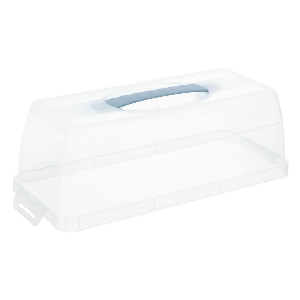 Keeeper Cake Container for Marble Cake and Box Cake with Carrying Handle, 36 X 15 X 15 Cm, Alessio, Blue (Nordic Blue) - Image 4