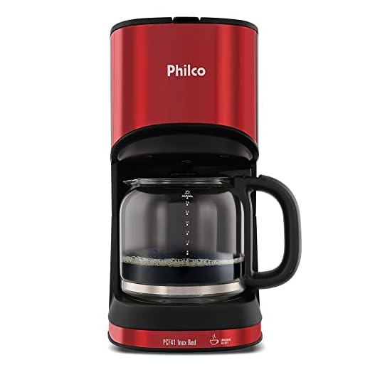 Cafeteira, PCF41, 30 xicaras, Vermelho, 110V, Philco