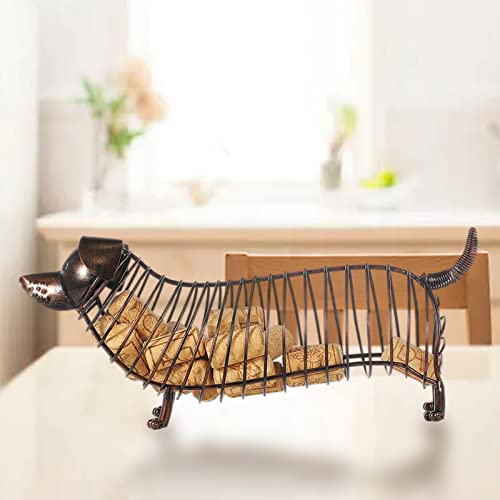 Collecteur de liège à vin, Forme d'animal, Figurine décorative en Fer comme Bouchon de Bouteille, Accessoires de vin, récipient en liège pour Bar, Cuisine