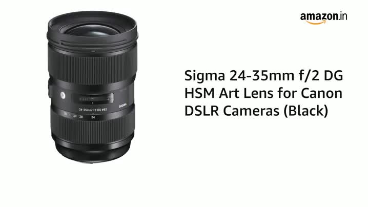 Canon - sigma art 24-35mm 広角 Canon Amazon.com : Sigma 24-35mm F2.0 Art DG HSM Lens for Canon