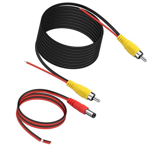 MEIRIYFA Backup Camera RCA Video Cable