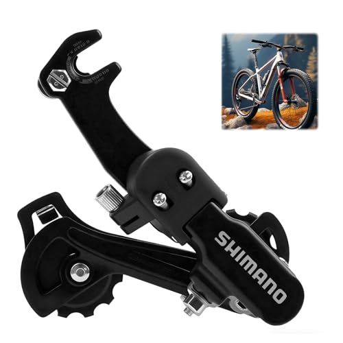 Bicycle Rear Derailleur, M310, Tz31 6/7/8 Speed Direct/Hanger Mount Derailleur, Suitable for Mountain Kids Commuter Bike, Mountain Tricycle, Commuter Cruiser Bike, Different 6/7/8 Speed Mountain Bike