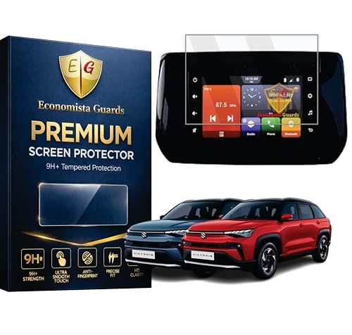 Image of Premium Screen Guard For MARUTI SUZUKI VICTORIS 2025+ |LXI VXI VXI AT ZXI CNG | || 7 Inch Touchscreen Infotainment Protector || Anti Scratch || Victoris Car Display Accessories