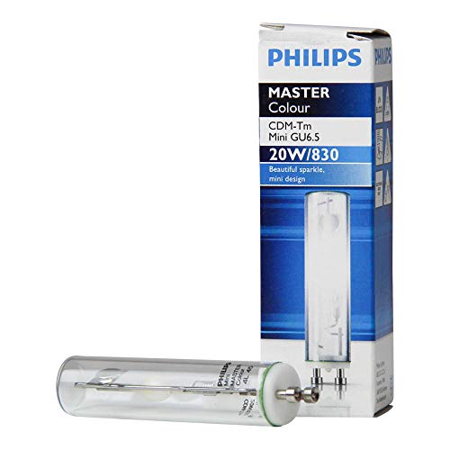 Ampoule MASTERC CDM-Tm Mini GU6.5 20W/830 blanc chaud 1CT/12