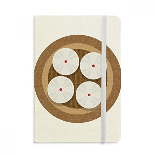 Journal A5 brioches vapeur pour noter vos recettes et idées au quotidien, couverture souple