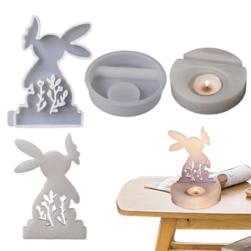 Molde Para Hacer Portavelas De Té, Moldes Para Velas De Mesa De Pascua, Moldes De Silicona Reutilizables, Moldes Para Portavelas De Pascua, Molde Para Portavelas De Pascua, Molde De Silicona Reutiliza