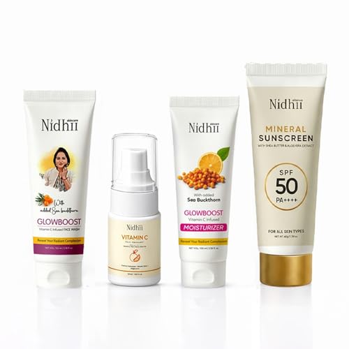 Vitamin C Day Care Kit for Glowing Skin | Vitamin C - Face Wash -...