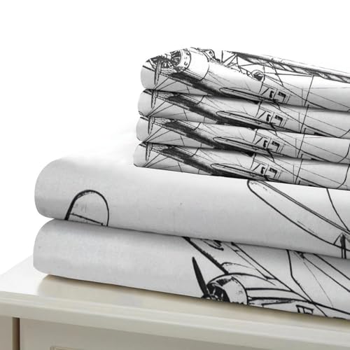 Housse de Couette Dollar Américain en Microfibre 260x220 cm