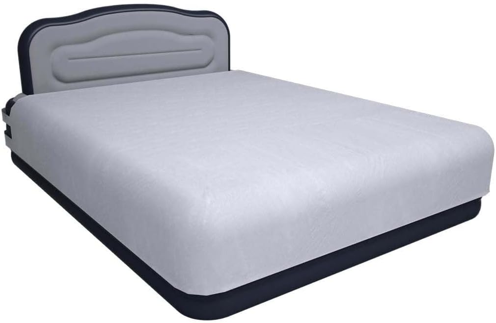 Silentnight Deluxe Airbed Single Air Mattress with Builtin Foot Pump