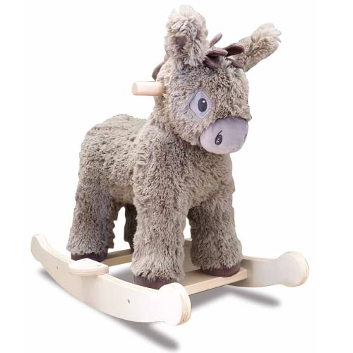 Little Bird Told Me Norbert Donkey Rocking Toy for Baby/Toddler 9+ Months