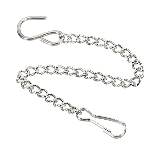 MECCANIXITY Hanging Chain with Hooks Clips 7.87" Garden Plant Hangers