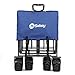 Sekey Folding Wagon Cart Collapsible Outdoor Utility Wagon Heavy Duty Beach Wagon with All-Terrain Wheels, 176 Pound Capacity, Blue