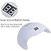 Tfscloin 40W LED Nail Dryer for Nail Polish Gel Curing Lamp with 3 Timers Auto Sensor Nail Art Tools White