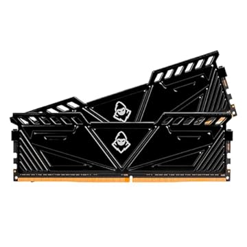 Memoria Mancer Dantalion S, 32GB (2X16GB), DDR4, 3200MHz, C16, Preta e Branca, MCR-DTLS-2X16GB