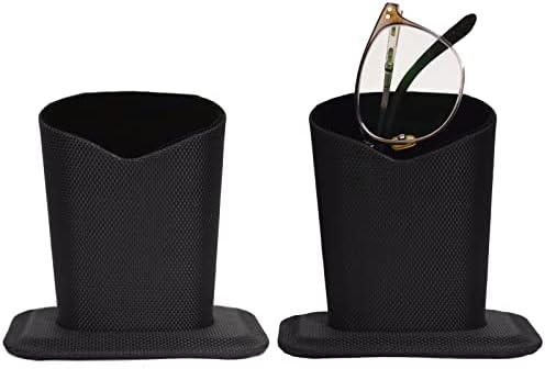 Bleiou 2 Pack Eyeglasses Holder Stand Glasses Stand Case Eyeglasses Protective Holder for Desks or Nightstands