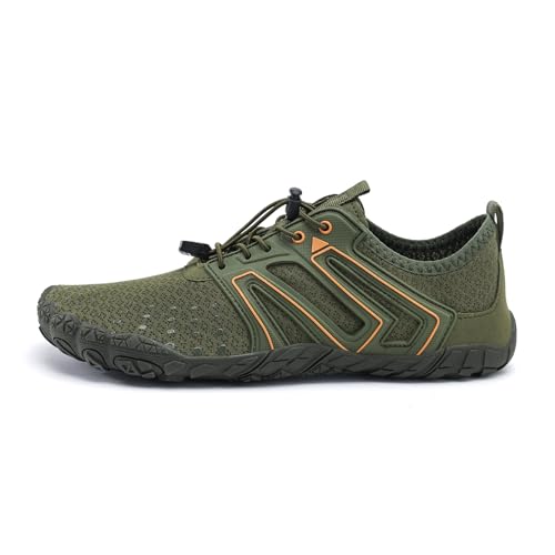 Image of Hiking Barefoot Shoes for Women Men Breathable & Non-Slip Athletic Barefoot Wide Toe Water Shoes Lightweight Perfect for Walking,Running,and Swimming