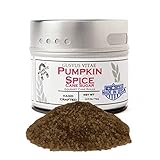 Pumpkin Spice Cane Sugar | Artisanal Infused Sugar | 1:1 Replacement For Plain Sugar | Gourmet Sweetener | All Natural, Non GMO | Hand Made, Small Batch | Made in USA | GlP-1 Friendly | Magnetic Tin | Gustus Vitae | #92