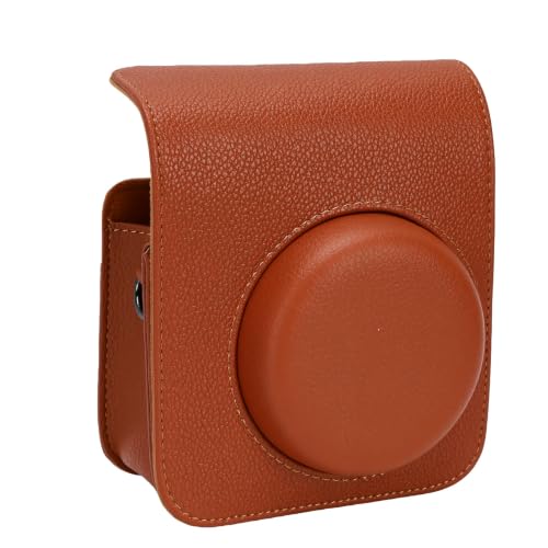 Bolso Fabater Mini 41 con correa ajustable y cuero PU resistente a impactos marron