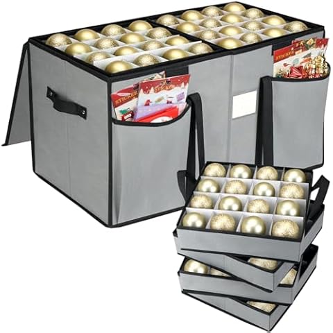 BALEINE Christmas Ornament Storage Box Cover