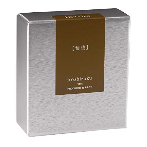 Image of Pilot Iroshizuku Bottled Fountain Pen Ink, Ina-Ho, Grain of Rice, Golden Brown (69223)
