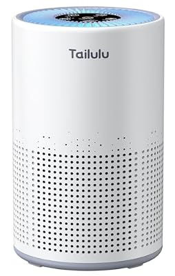 Tailulu Air Purifiers for Home 1200 Ft², H13 True HEPA Air Purifier Bedroom