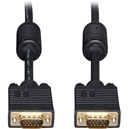 Image of Tripp Lite VGA Coax Monitor Cable High Resolution cable with RGB coax (HD15 M /M) 30-ft.(P502-030)