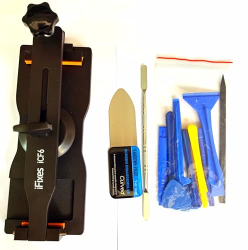 Hodyludy 吸盤式 スマホ分解修理用 LCDスクリーンオープニングツール 55mm大型吸盤付き スマホ分解ツール iphoneバッテリー交換工具 ブラック