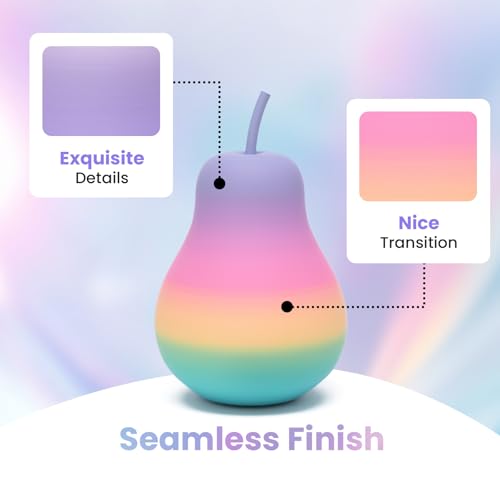 Image of ERYONE PLA Lite Rainbow 3D Printer Filament, Guava Color Changing Filament 1.75mm, Multicolor PLA for 3D Printing, Gradient 1KG Spool (2.2 lbs) Fit Most FDM Printers