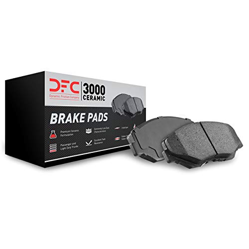Image of Dynamic Friction Company Rear 3000 Ceramic Brake Pads For 2000-2007 Toyota Avalon; 2000-2006 Toyota Camry; 2000-2008 Toyota Solara