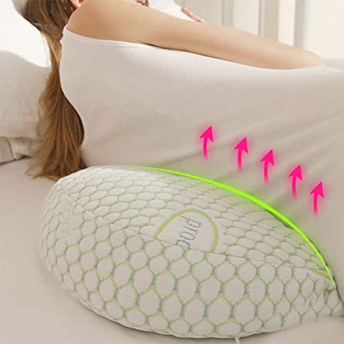 Lacomfy Pregnancy Pillow For Side Sleeper Double Wedge Maternity Pillow With Belly, Waist & Back Support,Additional Stick Pillow Detachable Pillowcase Easy To Clean, Machine Washable, Green #TOP5