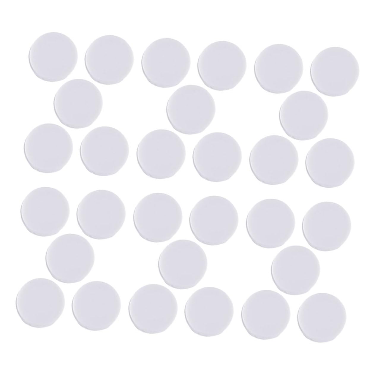 DOITOOL 50pcs Box Rattle Rattles Noise Maker Insert Ball Rattle Insert Noise Insert Rattle Balls Inserts Plastic White